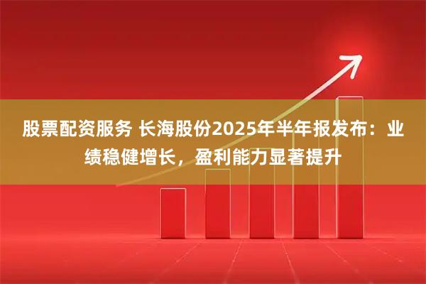 股票配资服务 长海股份2025年半年报发布:业绩稳健增长,盈利能力显著提升