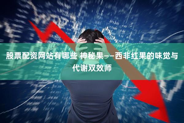 股票配资网站有哪些 神秘果——西非红果的味觉与代谢双效师